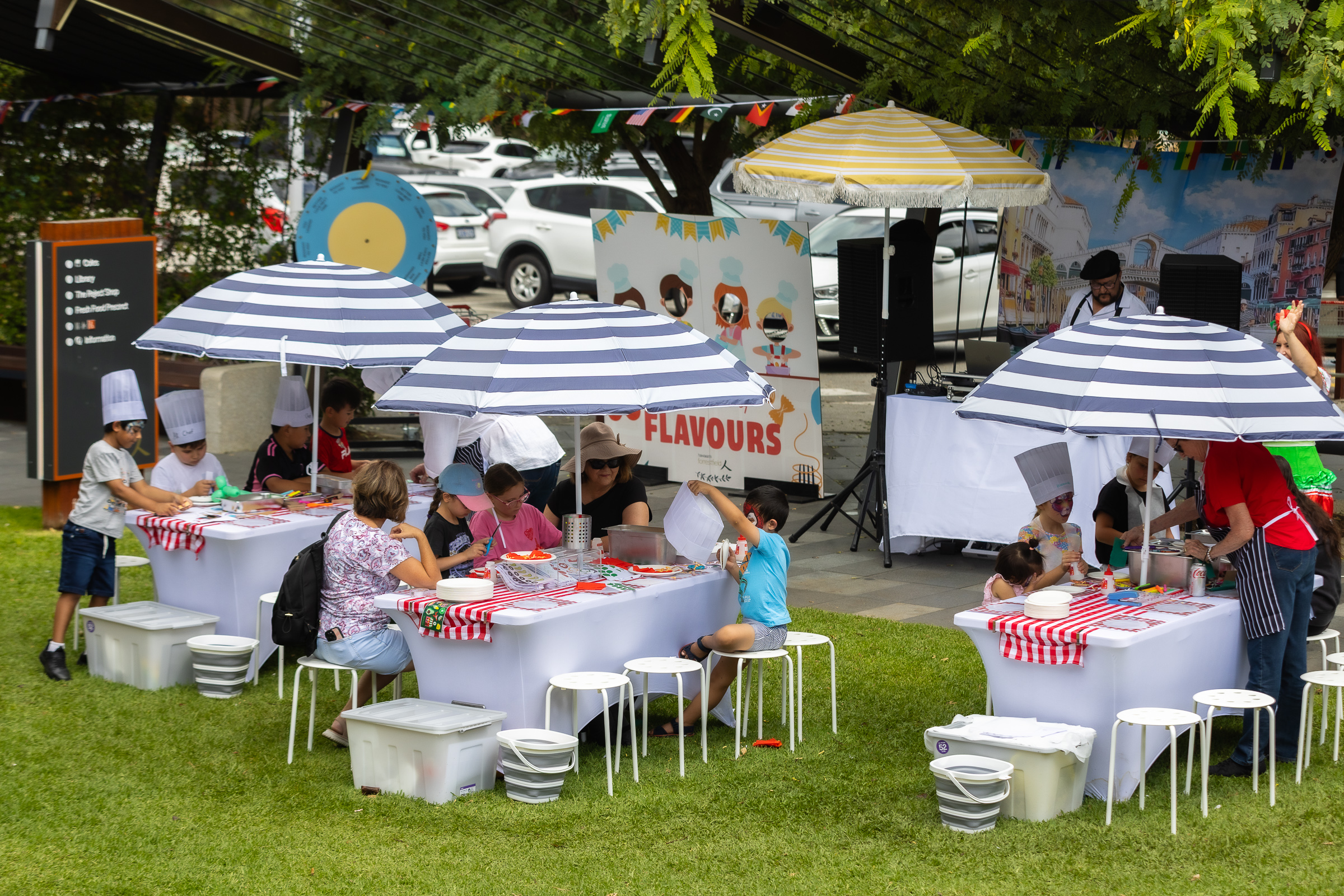 International food festival event