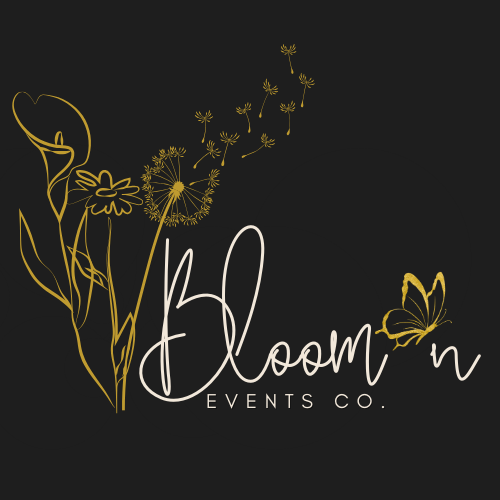 Bloom'n Events Co Logo